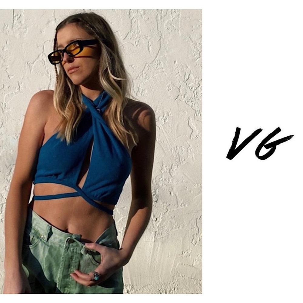 VERGE GIRL - She’s All That Knit Wrap Top